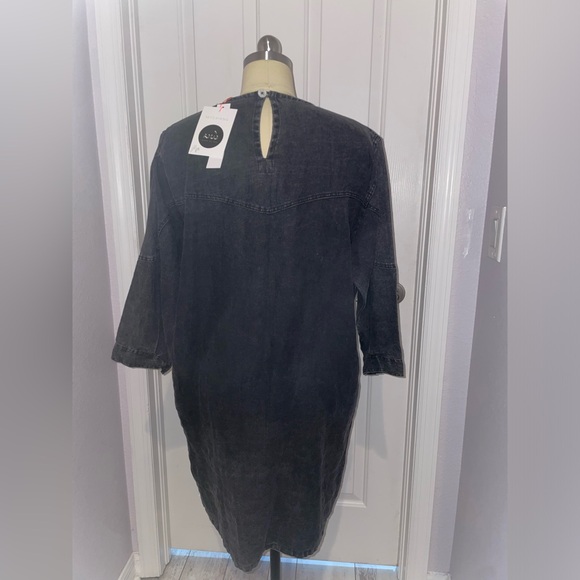 Mysayang Wisata tunic Dress BLACK - Picture 2 of 4